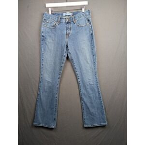 Levis 515 Bootcut Jeans Womens 6M Blue Denim Stretch Low Rise
